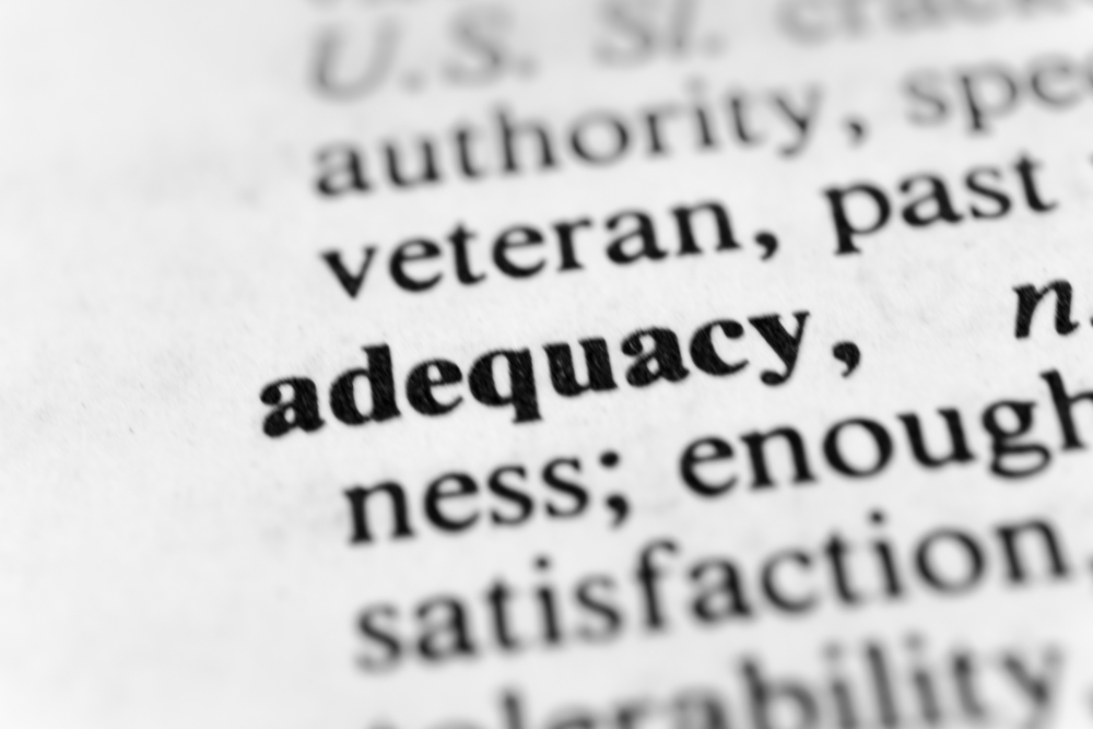 Adequacy